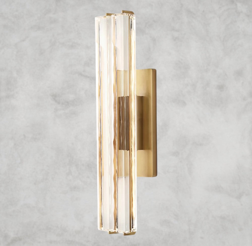 Audubon Crystal Double Sconce